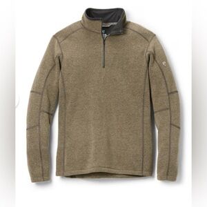 Kuhl- Men’s Revel Quarter-Zip Fleece Sweater - large